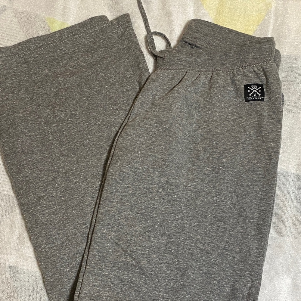Gray Sweatpants with Logo